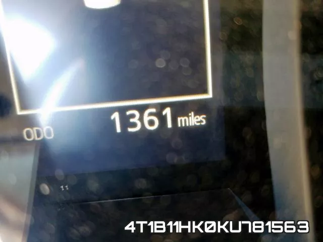 4T1B11HK0KU781563 фото 9