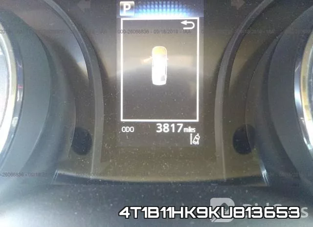 4T1B11HK9KU813653 фото 8