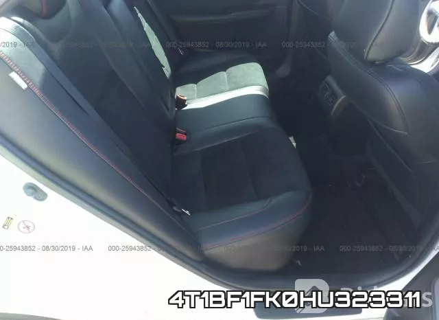 4T1BF1FK0HU323311 фото 9