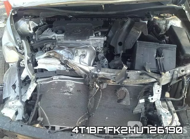 4T1BF1FK2HU726190 фото 2
