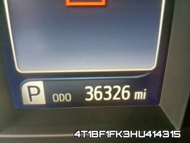 4T1BF1FK3HU414315 фото 9