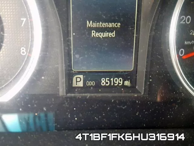 4T1BF1FK6HU316914 фото 9