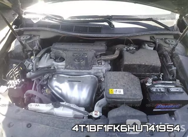 4T1BF1FK6HU741954 фото 2