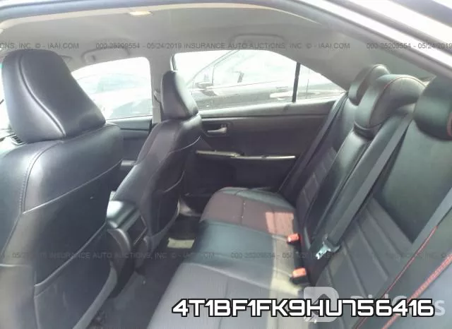 4T1BF1FK9HU756416 фото 9