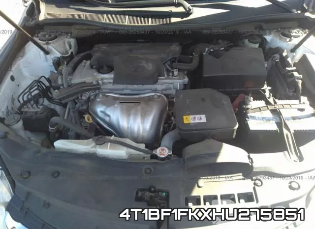4T1BF1FKXHU275851 фото 2