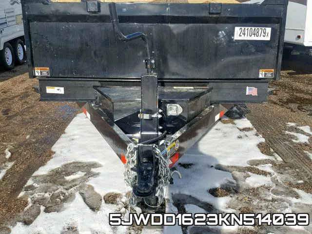 5JWDD1623KN514039 фото 8