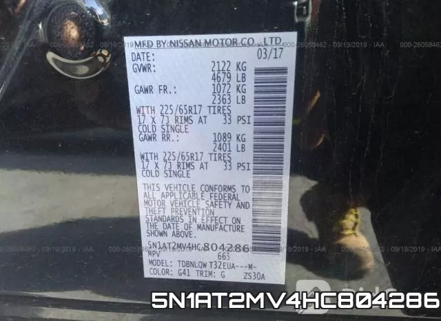 5N1AT2MV4HC804286 фото 10