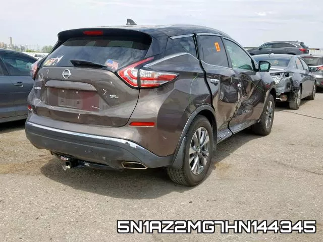 5N1AZ2MG7HN144345 фото 5