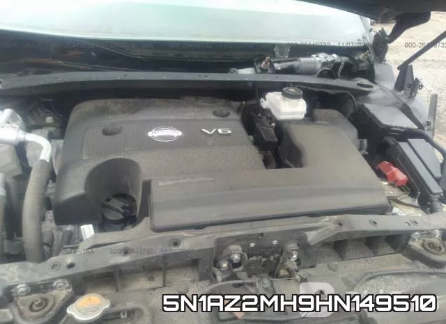 5N1AZ2MH9HN149510 фото 2