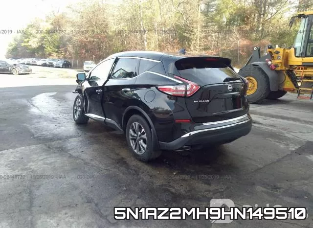 5N1AZ2MH9HN149510 фото 4