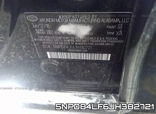 5NPD84LF6JH382721 фото 9