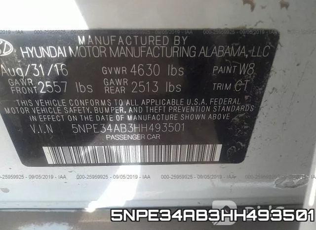 5NPE34AB3HH493501 фото 10