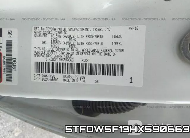 5TFDW5F13HX590663 фото 9