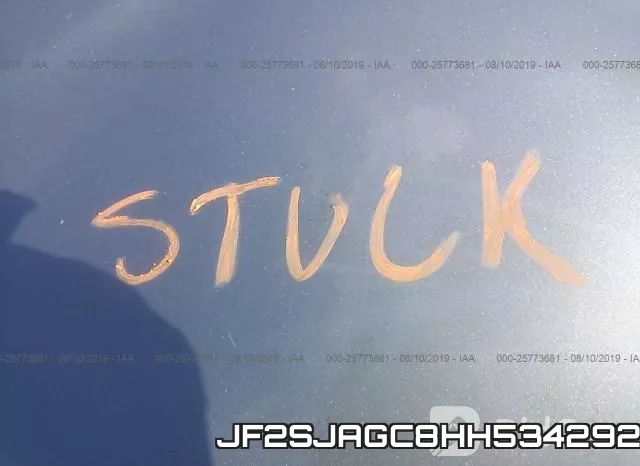 JF2SJAGC8HH534292 фото 2