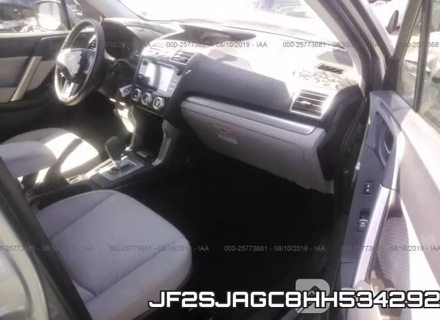 JF2SJAGC8HH534292 фото 6