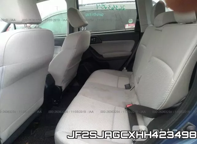 JF2SJAGCXHH423498 фото 9