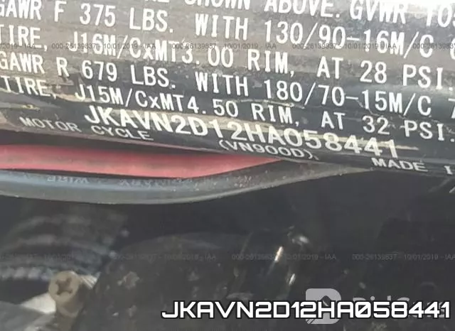 JKAVN2D12HA058441 фото 10