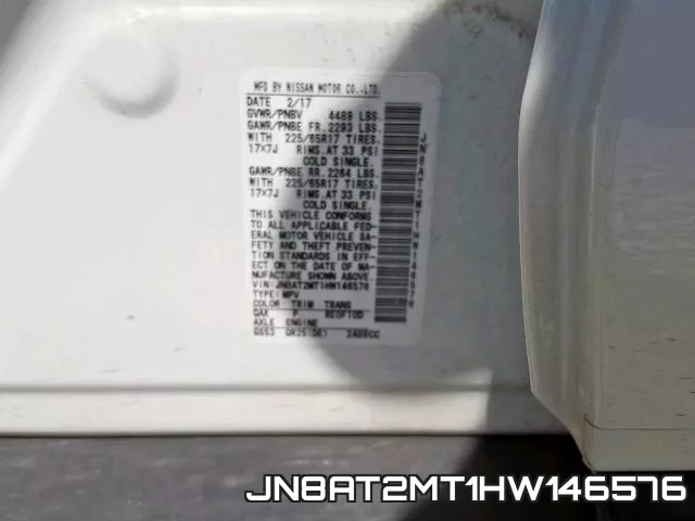 JN8AT2MT1HW146576 фото 2
