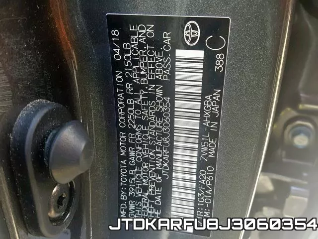 JTDKARFU8J3060354 фото 2