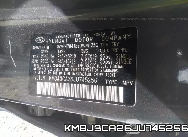 KM8J3CA26JU745256 фото 10