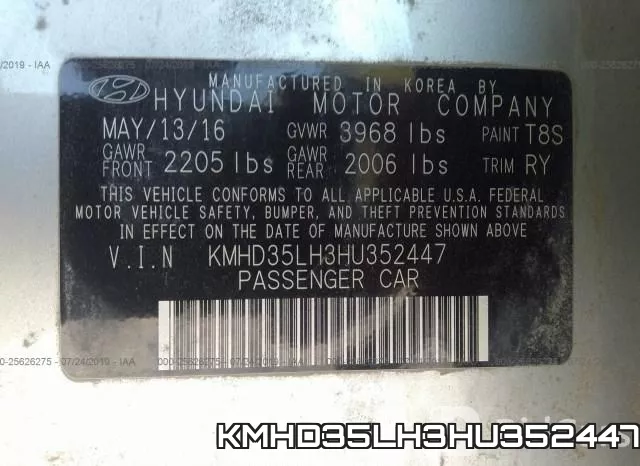 KMHD35LH3HU352447 фото 10