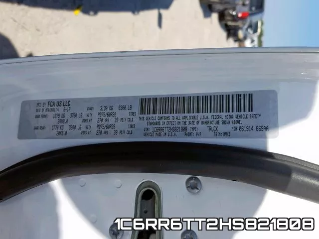1C6RR6TT2HS821808 фото 2