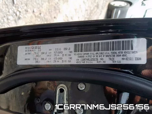 1C6RR7NM6JS256156 фото 2