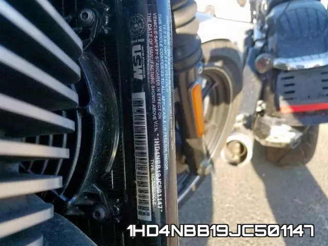 1HD4NBB19JC501147 фото 2