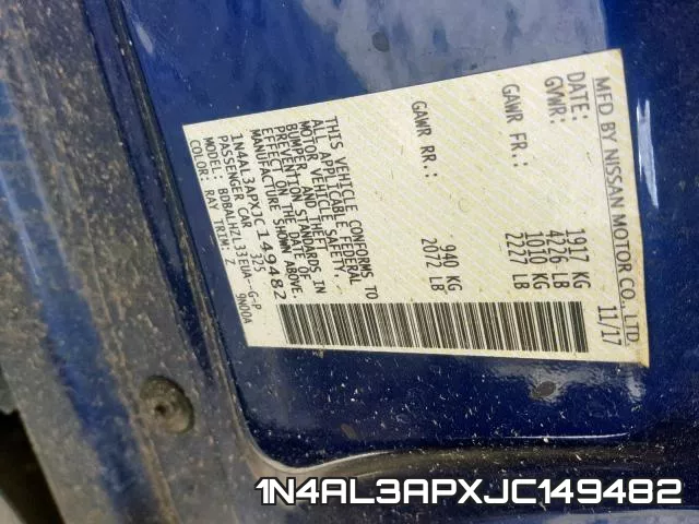 1N4AL3APXJC149482 фото 2
