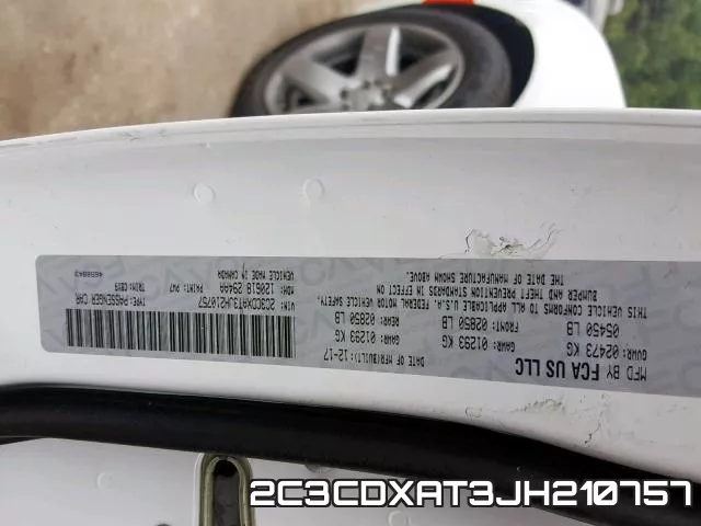 2C3CDXAT3JH210757 фото 2