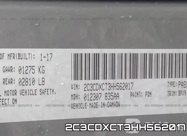 2C3CDXCT3HH562017 фото 10