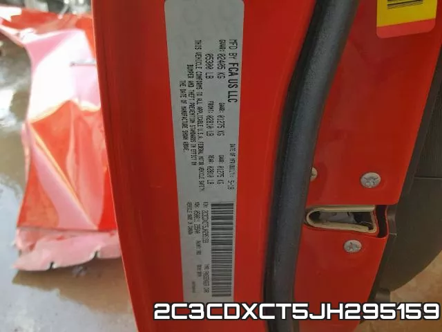 2C3CDXCT5JH295159 фото 2