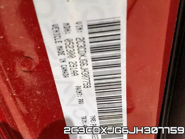 2C3CDXJG6JH307759 фото 2