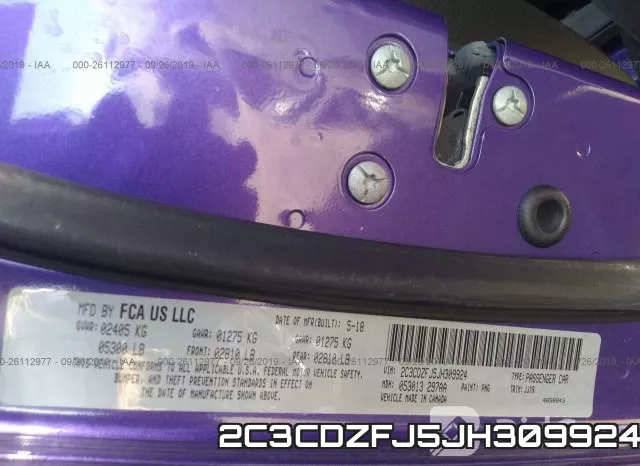 2C3CDZFJ5JH309924 фото 10