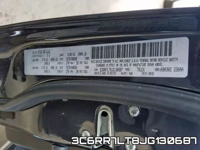 3C6RR7LT8JG130687 фото 2
