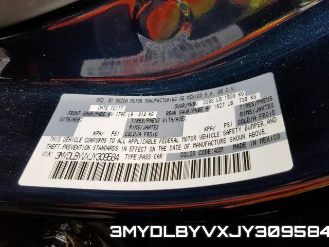 3MYDLBYVXJY309584 фото 2