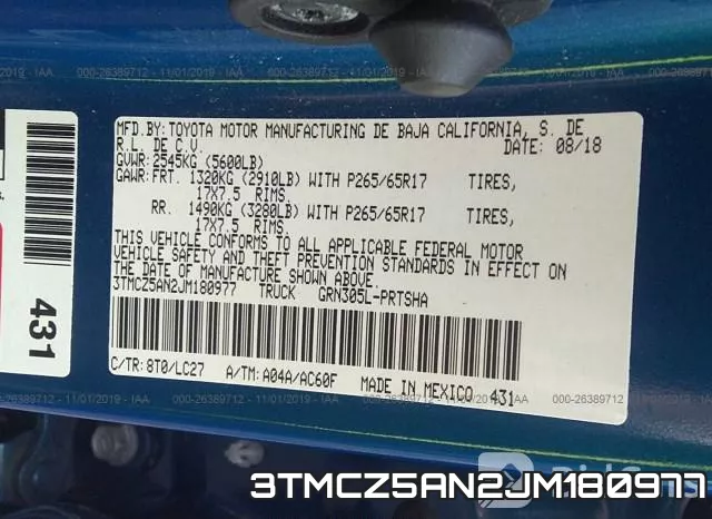 3TMCZ5AN2JM180977 фото 10