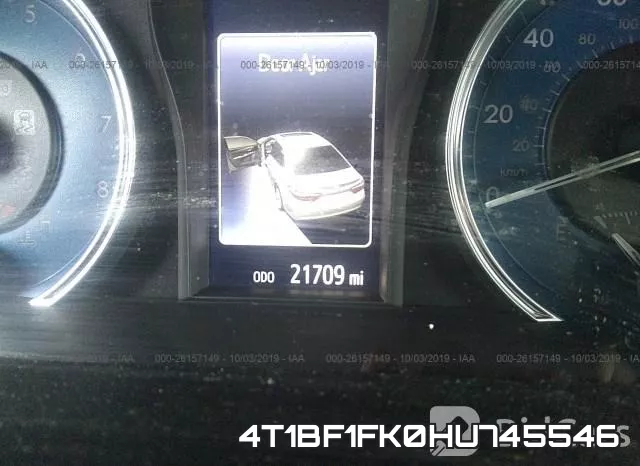 4T1BF1FK0HU745546 фото 8