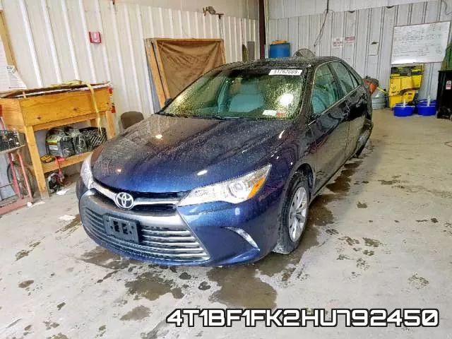 4T1BF1FK2HU792450 фото 3