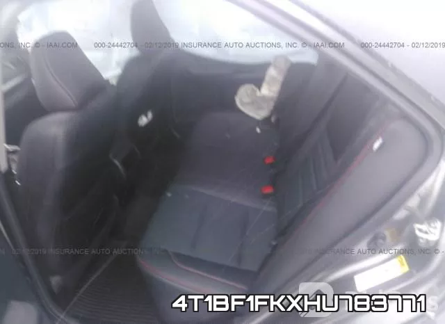 4T1BF1FKXHU783771 фото 9