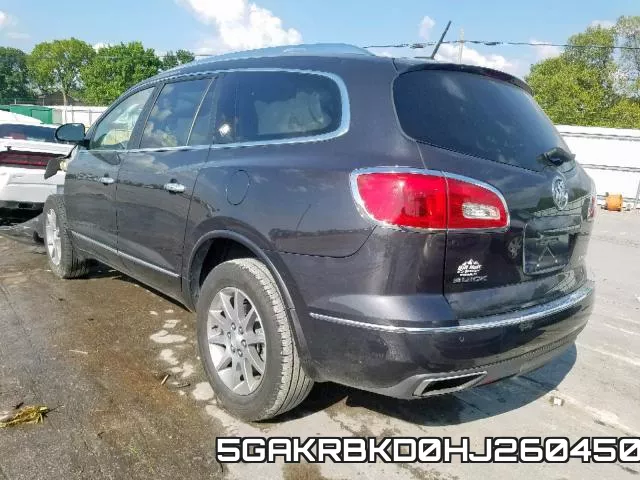 5GAKRBKD0HJ260450 фото 4