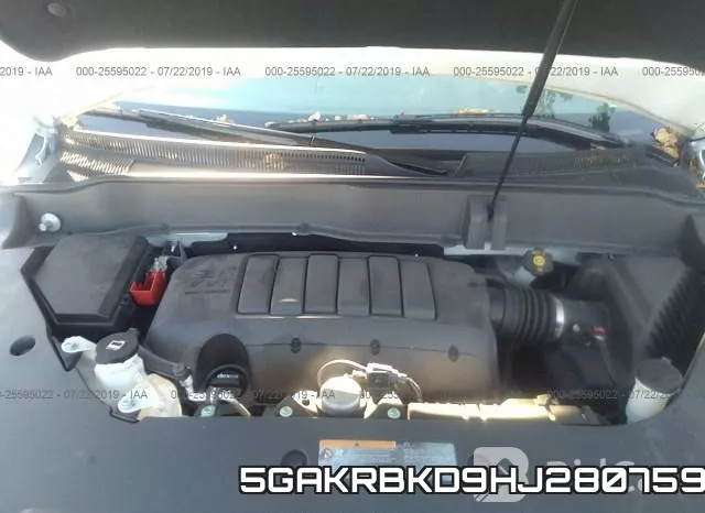 5GAKRBKD9HJ280759 фото 2