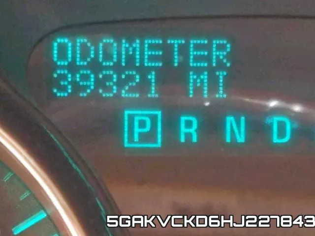 5GAKVCKD6HJ227843 фото 9