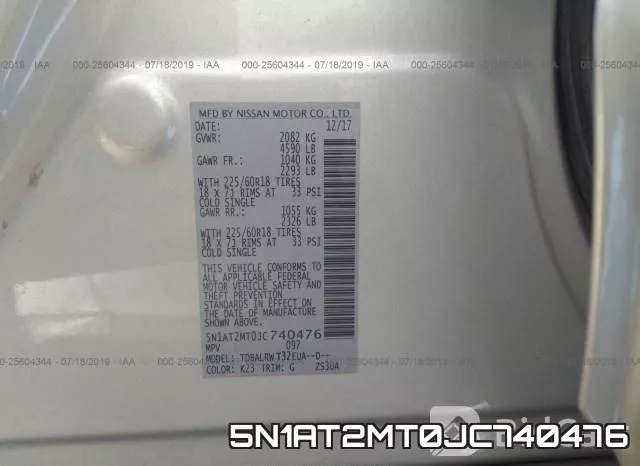 5N1AT2MT0JC740476 фото 10