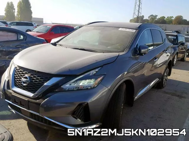 5N1AZ2MJ5KN102954 фото 3