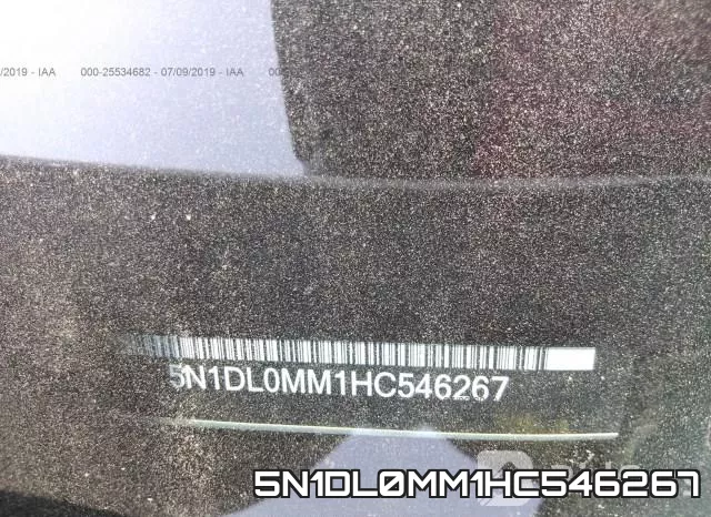 5N1DL0MM1HC546267 фото 10
