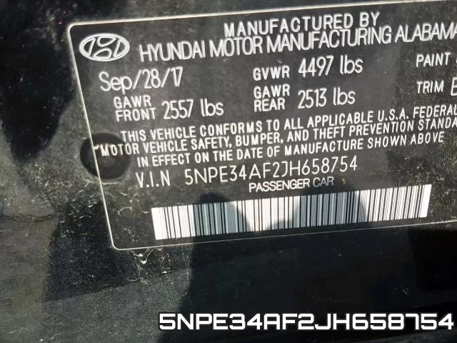 5NPE34AF2JH658754 фото 2
