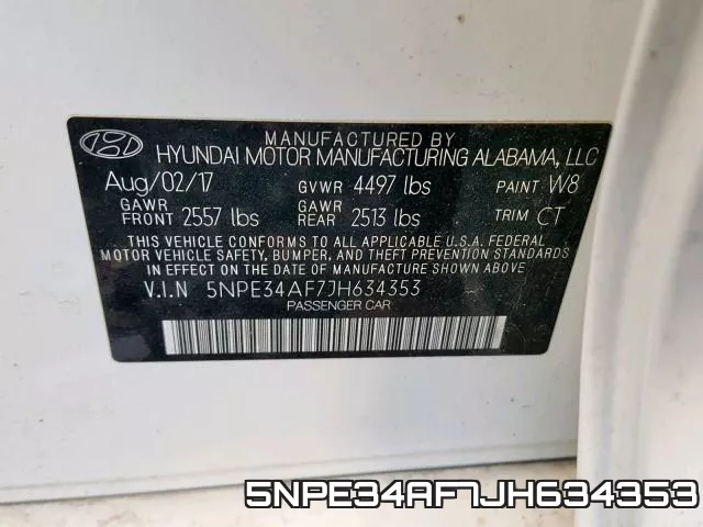 5NPE34AF7JH634353 фото 2