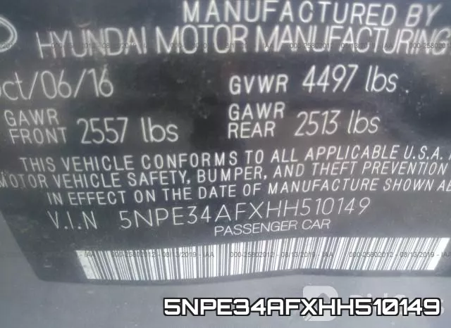 5NPE34AFXHH510149 фото 10