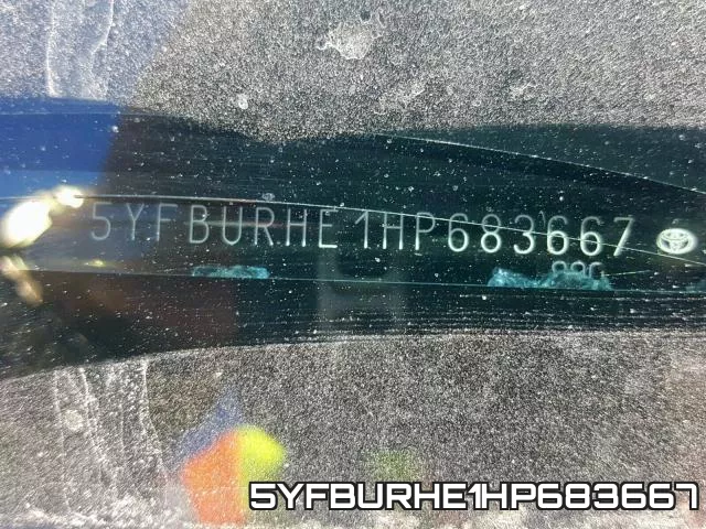 5YFBURHE1HP683667 фото 2